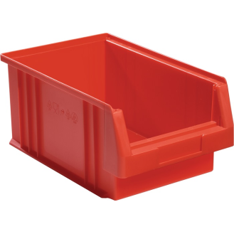 Sichtlagerkasten PLK L330xB213xH150mm PP rot-Beschreibung lesen