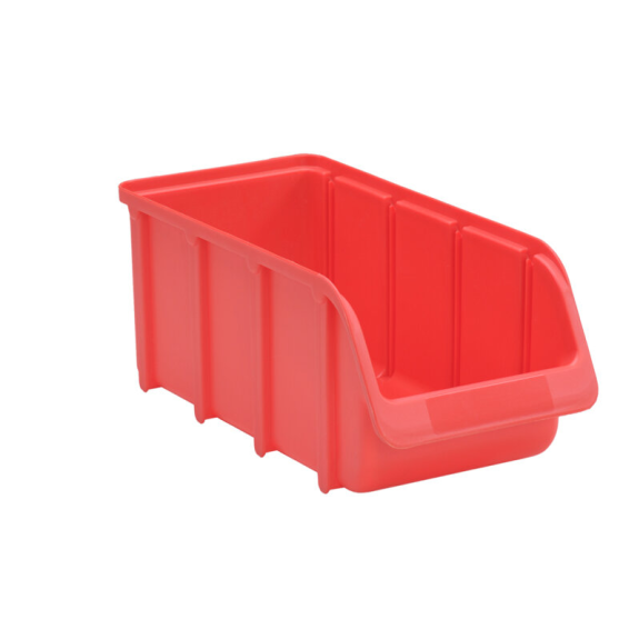 Sichtlagerkasten L318/286xB146xH127mm PP rot stapelbar-Beschreibung lesen