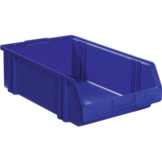 Sichtlagerkasten LK L500/450xB300xH145mm PS blau-Beschreibung lesen