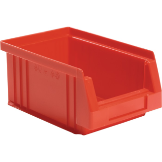 Sichtlagerkasten PLK L164xB105xH75mm PP rot-Beschreibung lesen