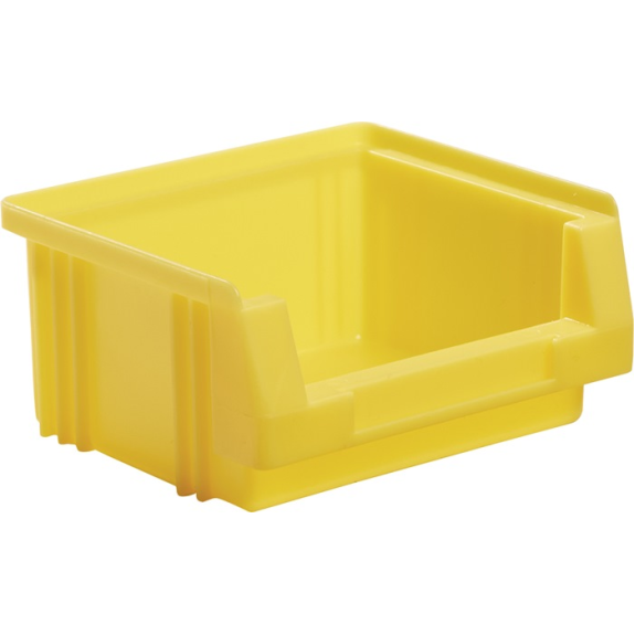 Sichtlagerkasten PLK L90xB102xH50mm PP gelb-Beschreibung lesen