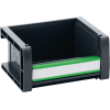 Sichtlagerkasten L100xB130xH65mm PP grau