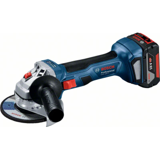 Akkuwinkelschleifer GWS 18 V-7 Prof.18 V 4 Ah 125mm 11000min-¹-Beschreibung lesen
