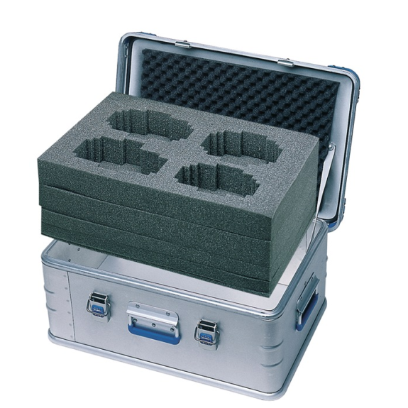 Würfelschaumset f.Werkzeugbox 60/80l L1150xB250xH220mm Würfelschaumset f.Werkzeugbox 60/80l L1150xB250xH220mm-Beschreibung lesen