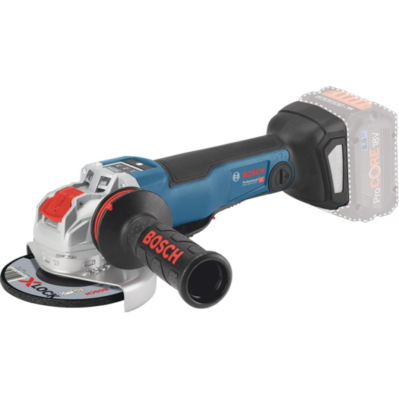 Akkuwinkelschleifer GWX 18V-10 PSC Prof.18 V 125mm 4500/6000/9000min-¹-Beschreibung lesen