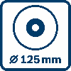 Akkuwinkelschleifer GWX 18V-10 PSC Prof.18 V 125mm 4500/6000/9000min-¹