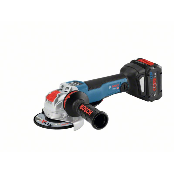 Akkuwinkelschleifer GWX 18V-10 PSC Prof.18 V 125mm 4500/6000/9000min-¹-Beschreibung lesen