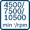 Akkugeradschleifer GGS 18V-10 SLC Prof.18 V 10500min-¹ 6-8mm