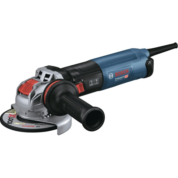 Winkelschleifer GWX 17-125 S Prof.125mm 1700 W 2800-11500min-¹-Beschreibung lesen