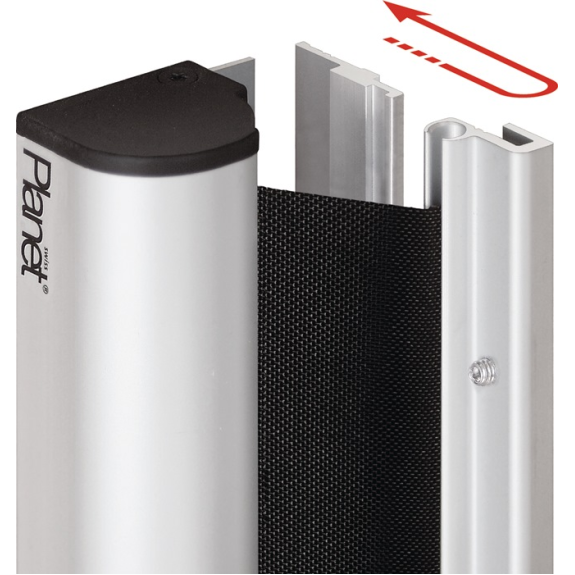 Fingersch.Rollo FSR 6000 Quick L.2015mm BG silberf.-Beschreibung lesen