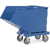 Chariot benne basculante 450 l avec robinet