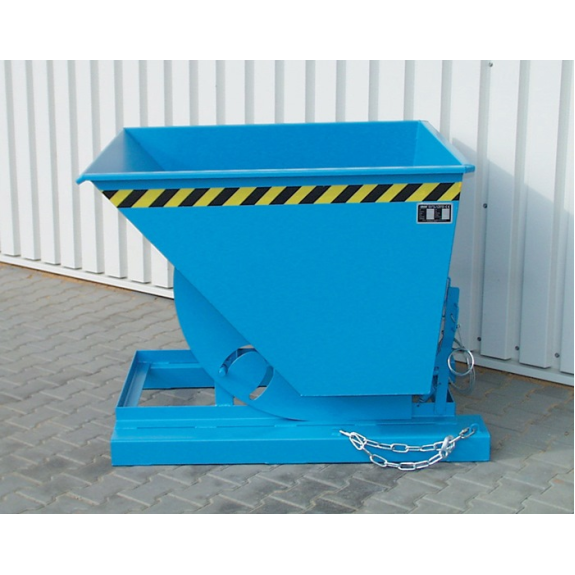 Kippbehälter L1420xB1560xH1070mm lichtblau Inh.1,0 m³ Kippbehälter L1420xB1560xH1070mm lichtblau Inh.1,0 m³-Beschreibung lesen