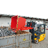 Kippbehälter L1420xB1560xH1070mm feuerrot Inh.1,0 m³