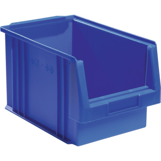 Sichtlagerkasten PLK L330xB213xH200mm PP blau-Beschreibung lesen
