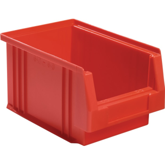 Sichtlagerkasten PLK L230xB150xH125mm PP rot-Beschreibung lesen