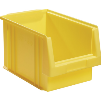 Sichtlagerkasten PLK L330xB213xH200mm PP gelb-Beschreibung lesen
