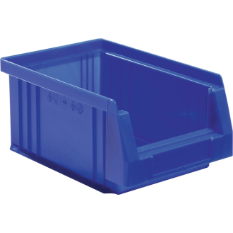 Sichtlagerkasten PLK L164xB105xH75mm PP blau-Beschreibung lesen