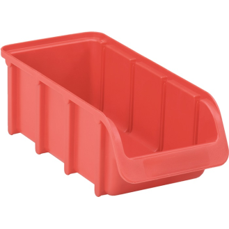 Sichtlagerkasten L216/183xB102xH74mm PP rot stapelbar-Beschreibung lesen