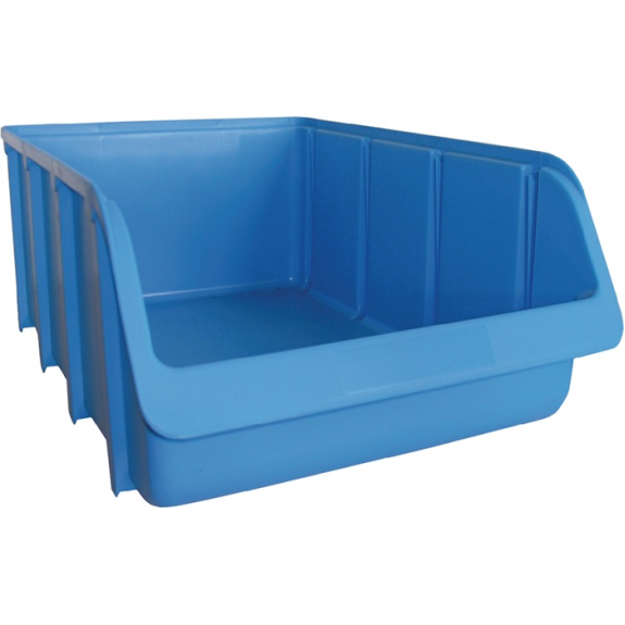 Sichtlagerkasten L489/422xB312xH184mm PP blau stapelbar-Beschreibung lesen