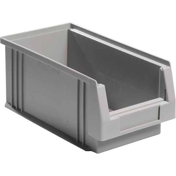 Sichtlagerkasten PLK L290xB150xH125mm PP grau-Beschreibung lesen