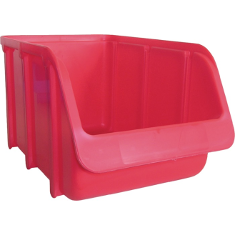Sichtlagerkasten L242/203xB146xH127mm PP rot stapelbar-Beschreibung lesen