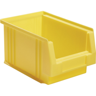 Sichtlagerkasten PLK L230xB150xH125mm PP gelb-Beschreibung lesen