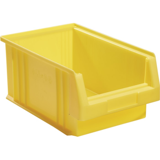 Sichtlagerkasten PLK L330xB213xH150mm PP gelb-Beschreibung lesen