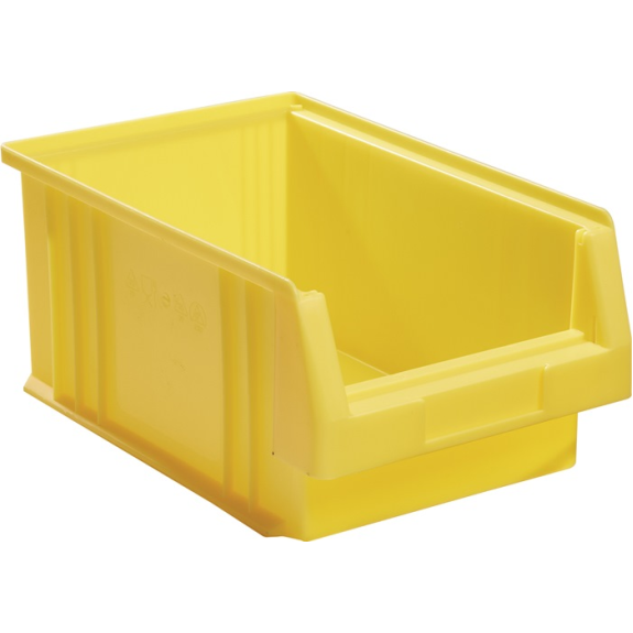 Sichtlagerkasten PLK L330xB213xH150mm PP gelb-Beschreibung lesen