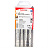 Set 5 forets 4-12mm 4 taillants multi-materiaux D-SDX, FIS545507