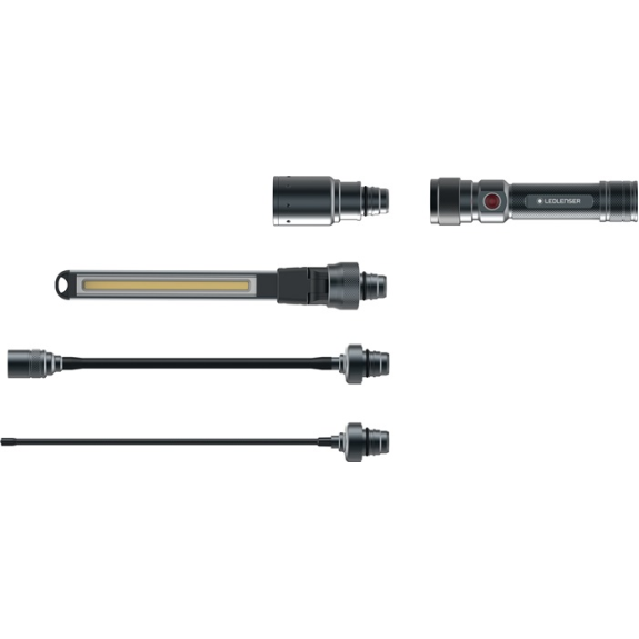 Arbeitsleuchten-Set Workers Friend 250-500 lm Li-Ion 130m schwarz-Beschreibung lesen