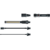 Arbeitsleuchten-Set Workers Friend 250-500 lm Li-Ion 130m schwarz