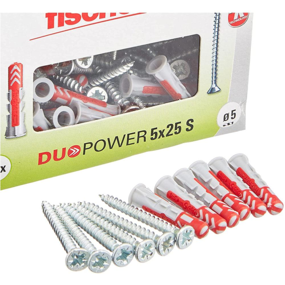 Duopower avec vis 6x30 S boite de 50, FIS535459-Lire la description