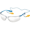 Schutzbrille ToraCCS EN 166 Bügel blau,Scheibe klar PC