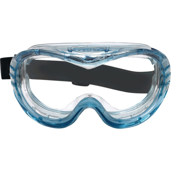 Vollsichtschutzbrille Fahrenheit FheitSA EN 166 Acetscheibe klar AC-Beschreibung lesen