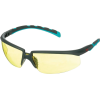 Schutzbrille S2003SGAF-BGR-EU EN 166 EN170 Bügel grau/türkis,Scheibe gelb
