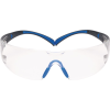 Schutzbrille SecureFit-SF400 EN 166-1FT Bügel graublau,Scheibe klar PC