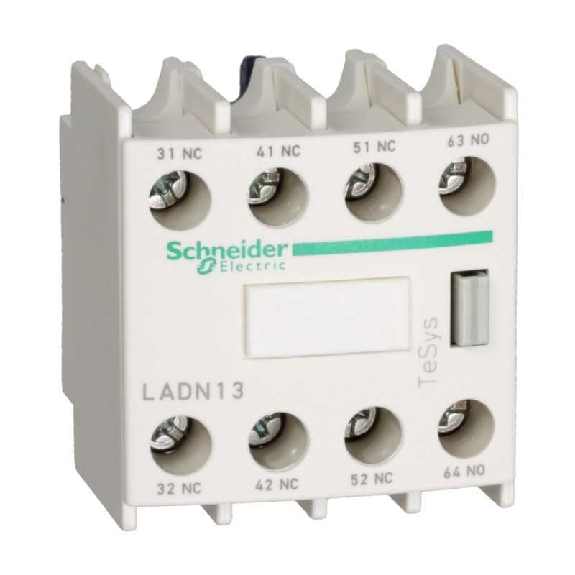 Contatti ausiliari aggancio frontale Telemecanique 3NA+1NC LADN31-Leggi tutto