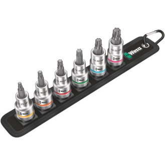 Steckschlüsselsz Belt C 3 TORX HF Zyklop 6-tlg.1/2 Zoll T25-T55-Beschreibung lesen