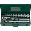 Steckschlüsselsz 55/10/6 16-tlg.3/4 Zoll SW 22-50mm Z.36 6KT Steckschlüsselsz 55/10/6 16-tlg.3/4 Zoll SW 22-50mm Z.36 6KT