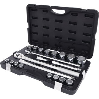 Steckschlüsselsz 21-tlg.3/4 Zoll SW 19-50mm Z.24 6KT-Beschreibung lesen