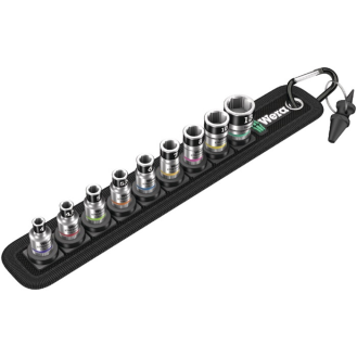 Steckschlüsselsz Belt 1 10-tlg.1/4 Zoll 4-1m f.a6-KT.-Schr.-Beschreibung lesen