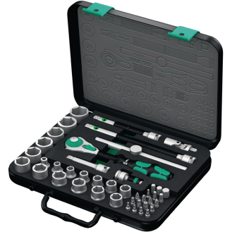 Steckschlüsselsz 8100 SB2 Zyklop 43-tlg.3/8 Zoll SW 6-24mm Z.72 6KT-Beschreibung lesen