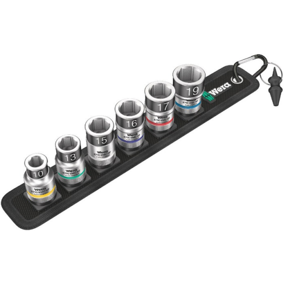 Steckschlüsselsz Belt C 1 Zyklop 7-tlg.1/2 Zoll 10-19mm f.a6-KT.-Schr.-Beschreibung lesen
