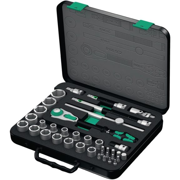 Steckschlüsselsz Zyklop Speed 37-tlg.1/2 Zoll SW 10-32mm Z.72 6KT-Beschreibung lesen