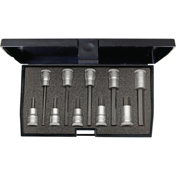 Steckschlüsselsz IN 30 LKM 10-tlg.3/8 Zoll 4-10mm f.i6-KT.-Schr. Steckschlüsselsz IN 30 LKM 10-tlg.3/8 Zoll 4-10mm f.i6-KT.-Schr.-Beschreibung lesen