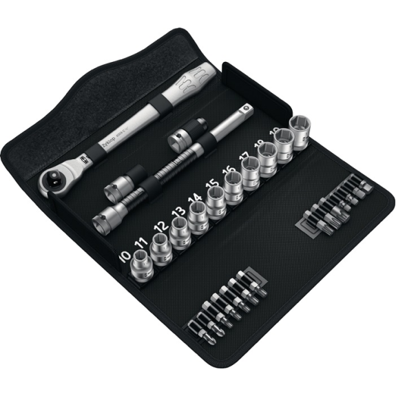 Steckschlüsselsz Zyklop Metal 28-tlg.1/2 Zoll SW 10-19mm Z.72 6KT-Beschreibung lesen