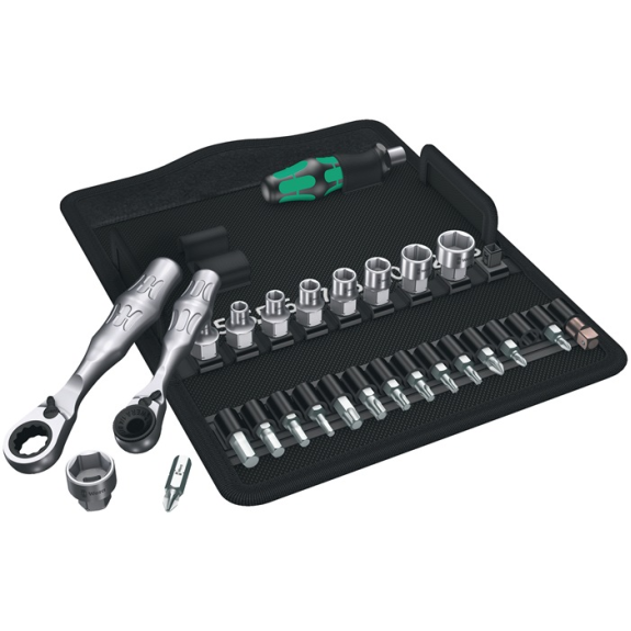 Steckschlüsselsz KK Zyklop Mini 2 27-tlg.1/4 Zoll SW 4-1m Z.60/60 6KT-Beschreibung lesen