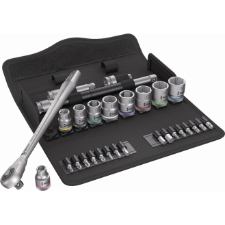 Steckschlüsselsz Zyklop Metal 29-tlg.3/8 Zoll SW 8-19mm Z.76 6KT-Beschreibung lesen