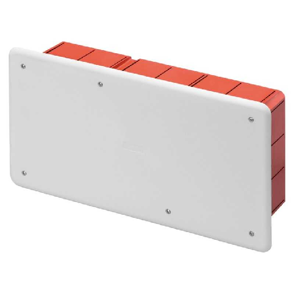 Scatola di derivazione da incasso con coperchio e viti 294x15 48007-Leggi tutto