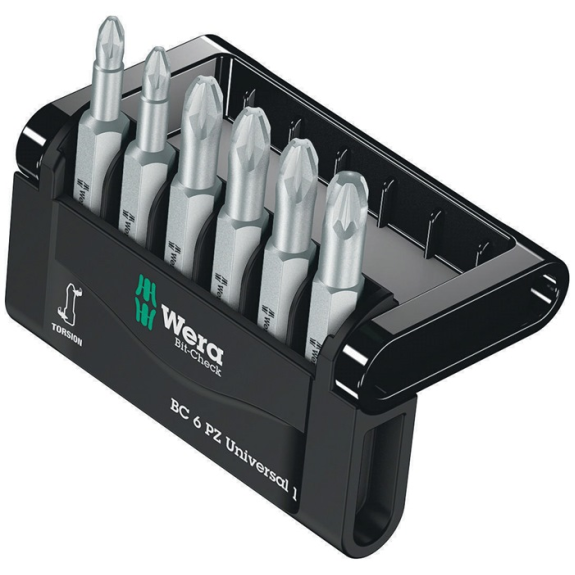 Bitsortiment Bit-Check 6 PZ Univ.1 6-tlg.PZD Bitsortiment Bit-Check 6 PZ Univ.1 6-tlg.PZD-Beschreibung lesen